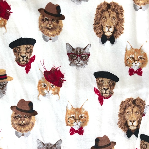 Bedhead Plus Classy Cats Stretch Pajama Set 1X NEW - Picture 6 of 8